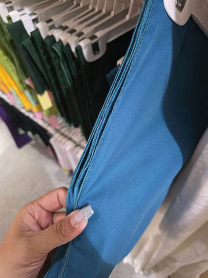 Solid Color Pareo Poly/Cotton