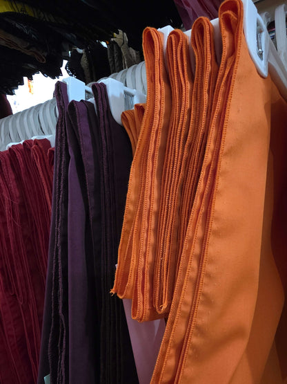 Solid Color Pareo Poly/Cotton