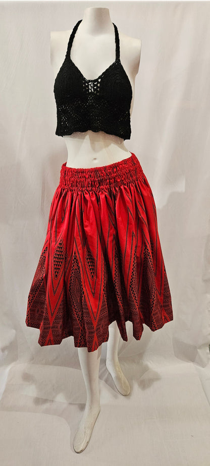 Tribal Diamonds Pa'u Skirt