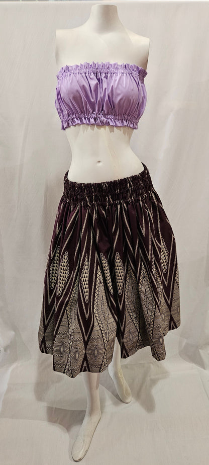Tribal Diamonds Pa'u Skirt