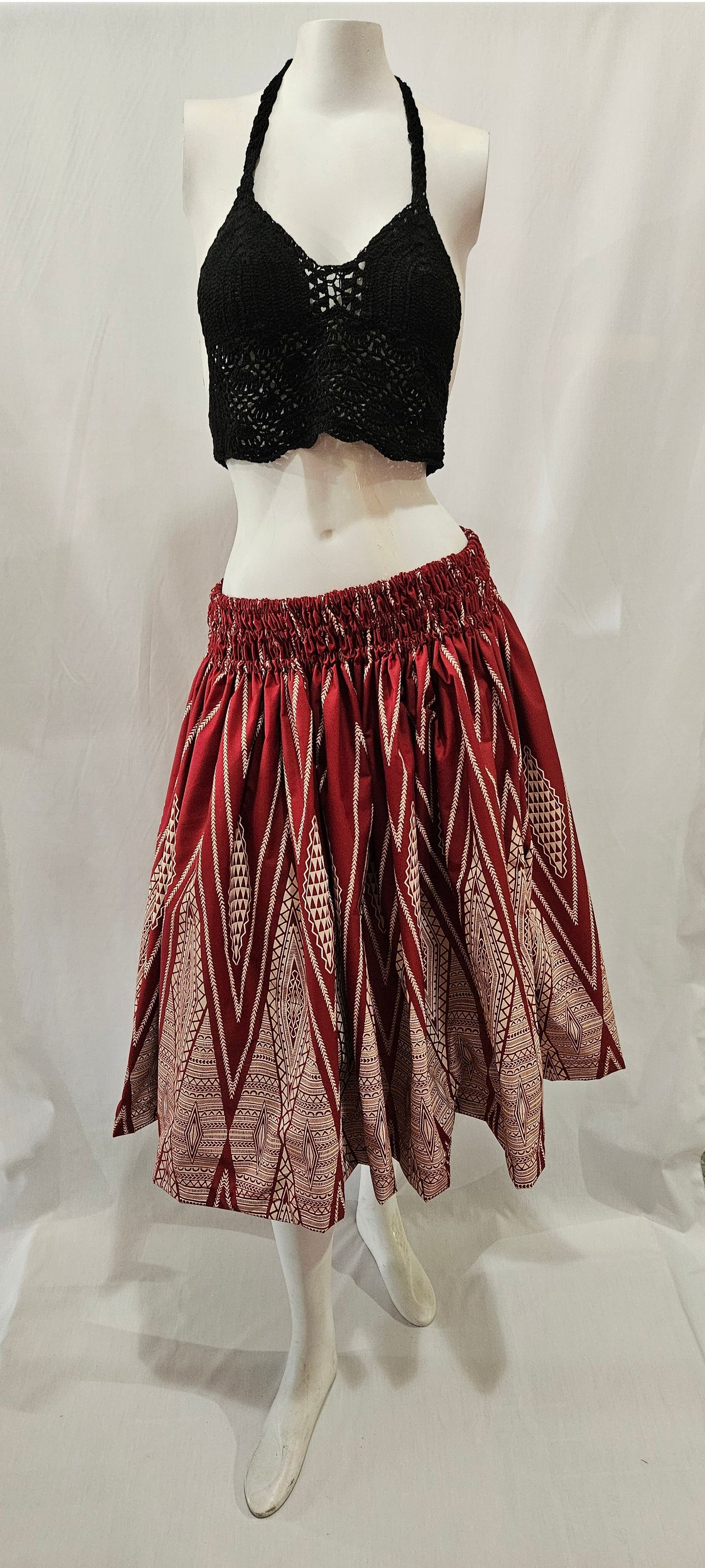 Tribal Diamonds Pa'u Skirt