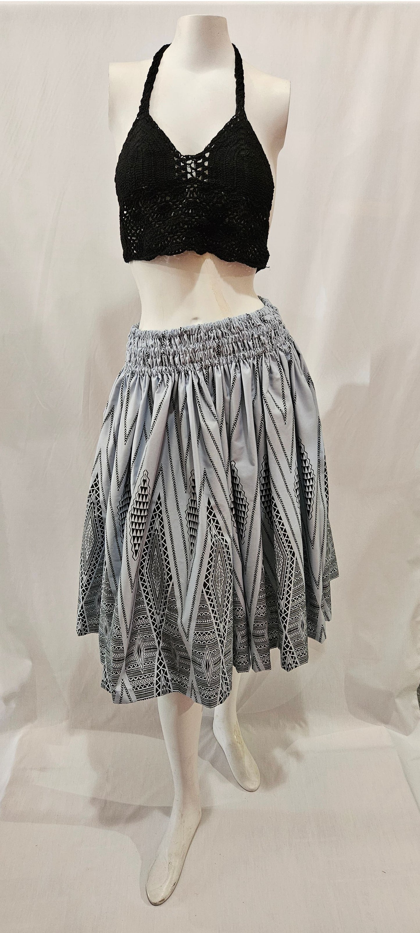 Tribal Diamonds Pa'u Skirt