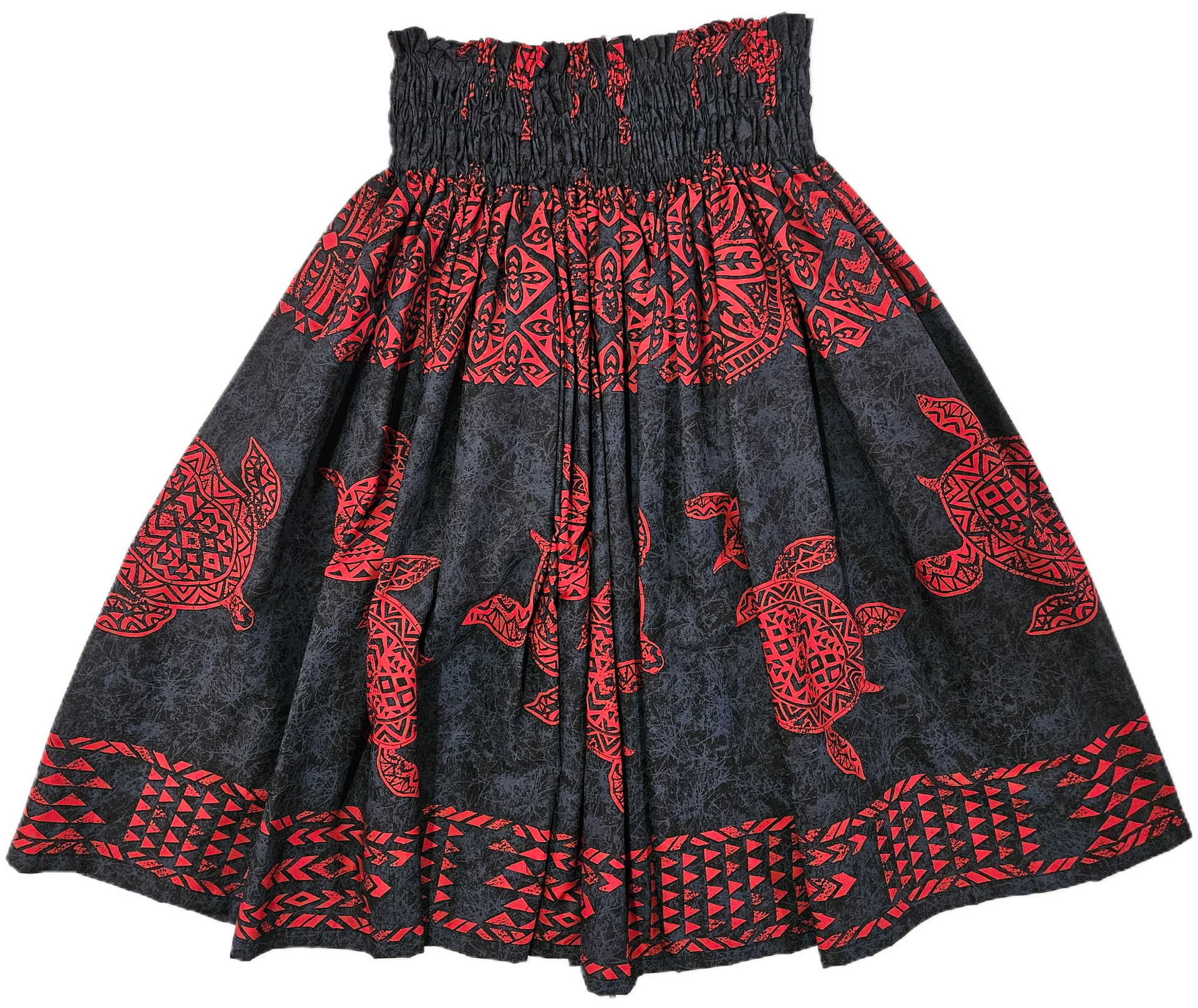 Tribal Honu Pa'u Hula Skirt – Aloha Fabrics Hula & Crafts