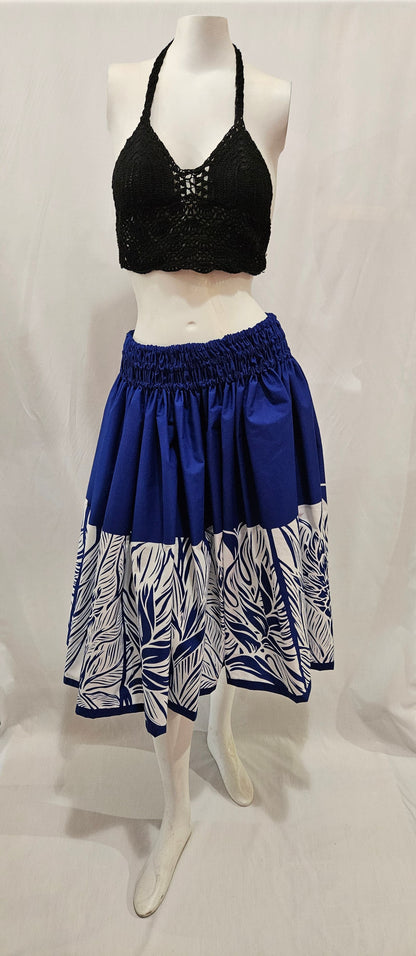 Bird of Paradise, Ginger, and Heliconia Pa'u Skirt