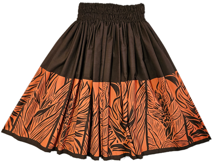 Bird of Paradise, Ginger, and Heliconia Pa'u Skirt