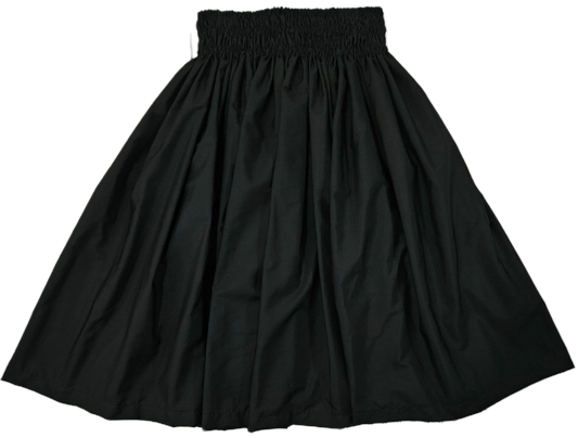 Solid Black Pa'u Skirt