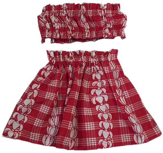 Palaka Puakenikeni Keiki Pa'u Set (0-12months)