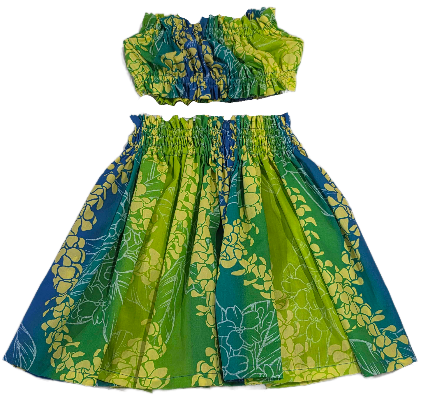 Puakenikeni Gradient Keiki Pa'u Set (2-4yrs)