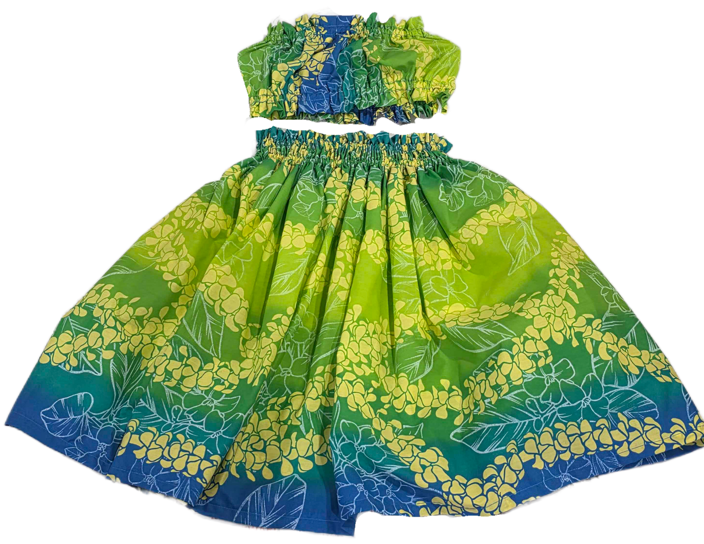 Puakenikeni Gradient Keiki Pa'u Set (5-12yrs)