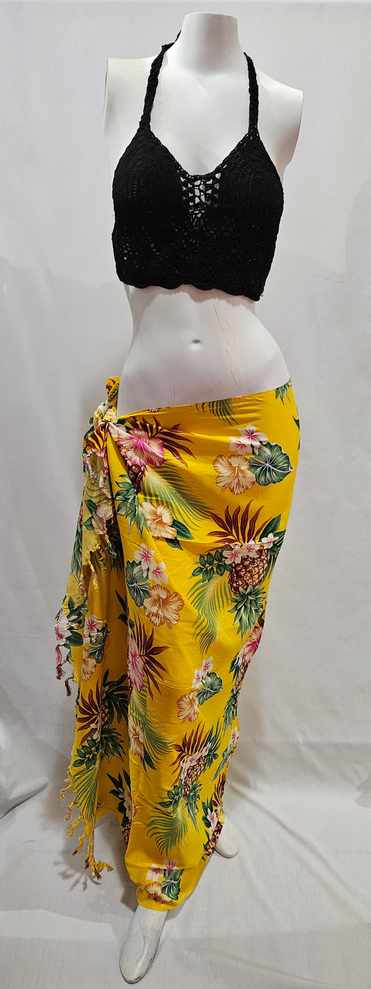 Pineapple Pareo with Tassel