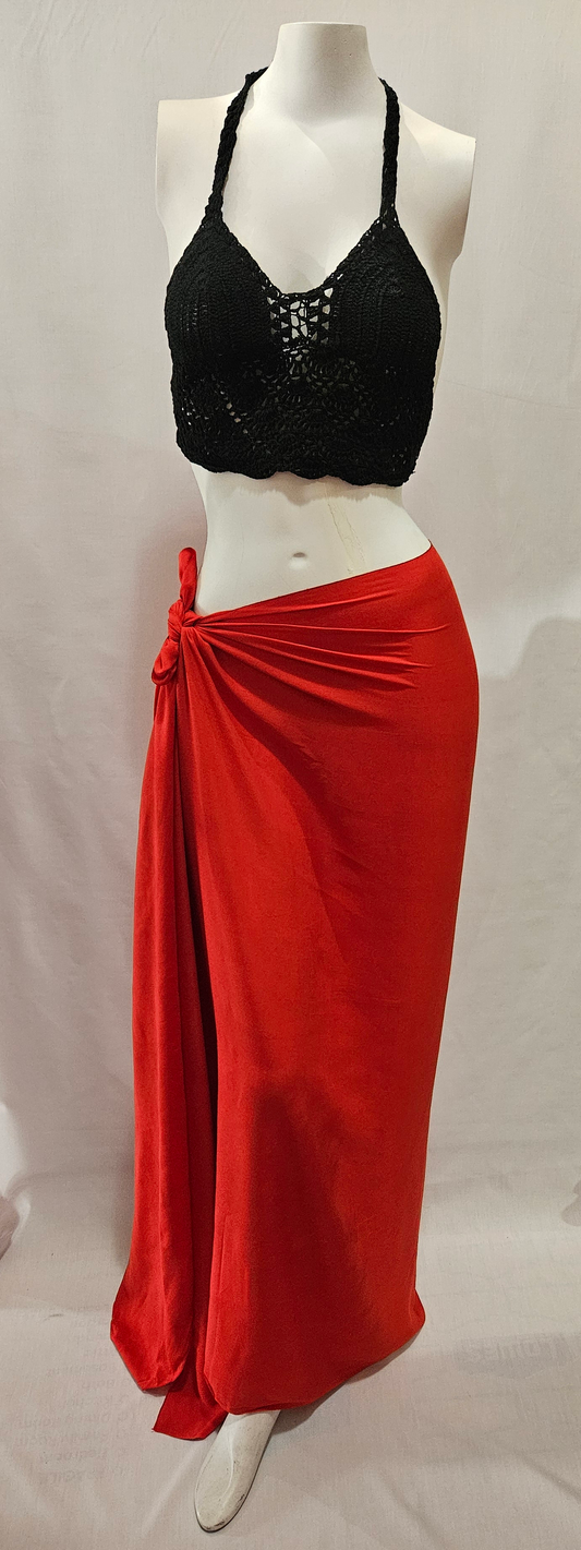 Solid Color Pareo No Tassel