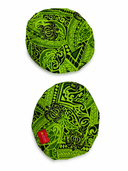 'Uli'uli Cover Tribal Turtles Green (Top Only)