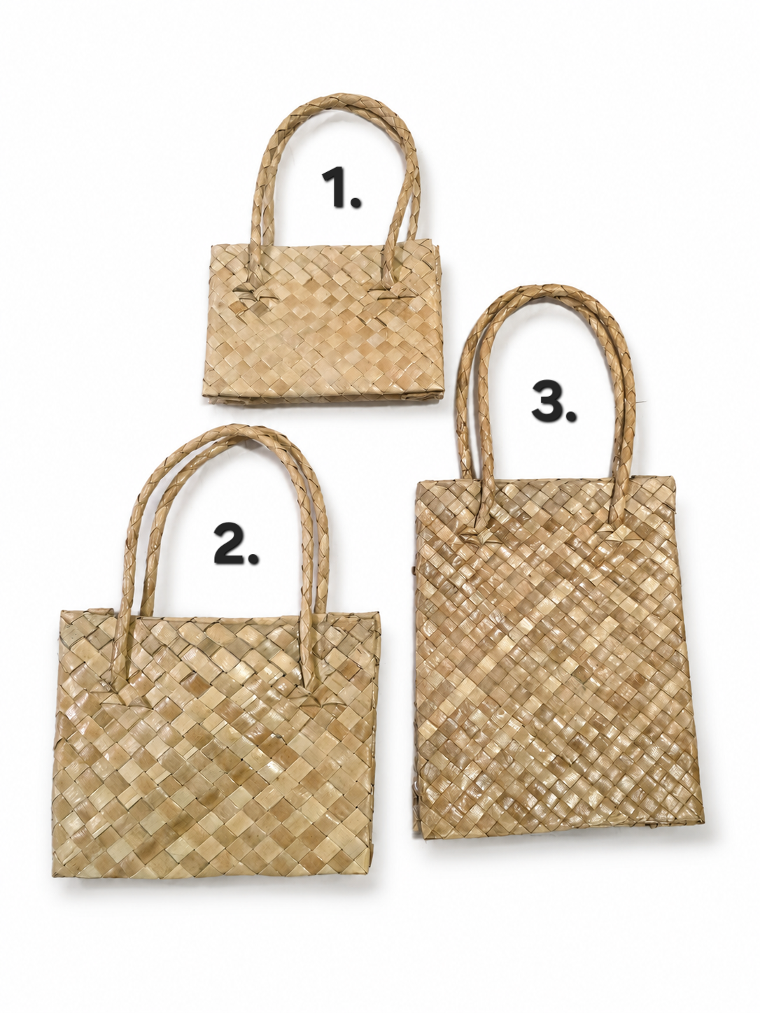 Small Lauhala Bags