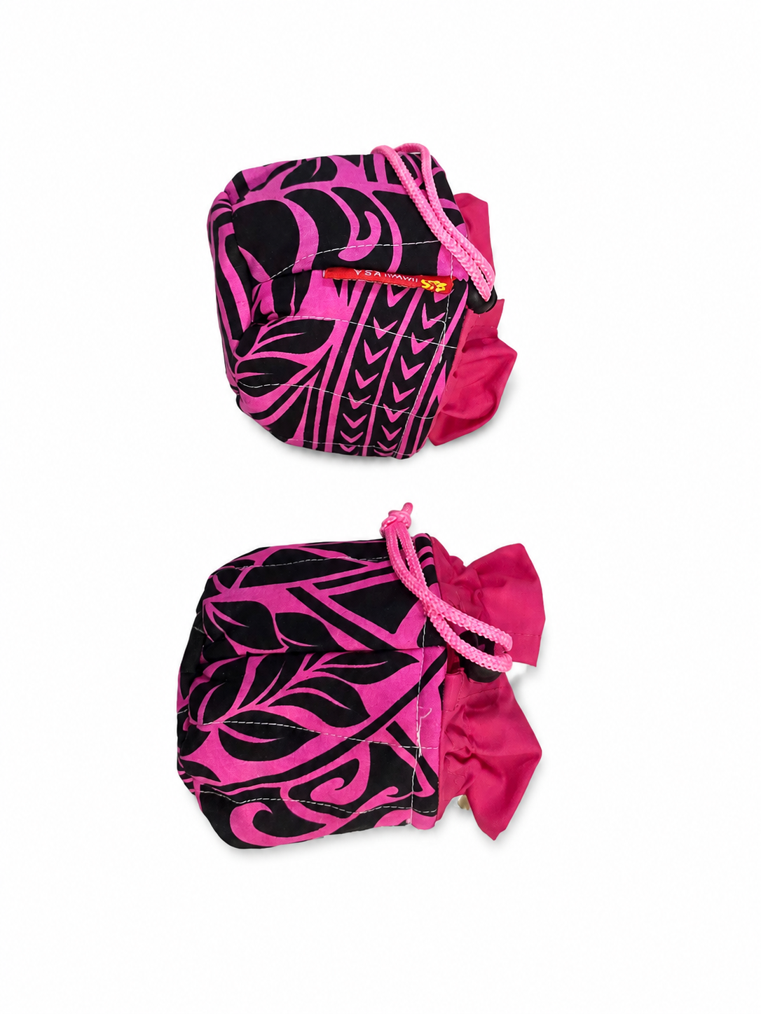 'Uli'uli Covers Hot Pink Black Tribal