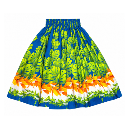 Monstera and Lei Pa'u Skirt