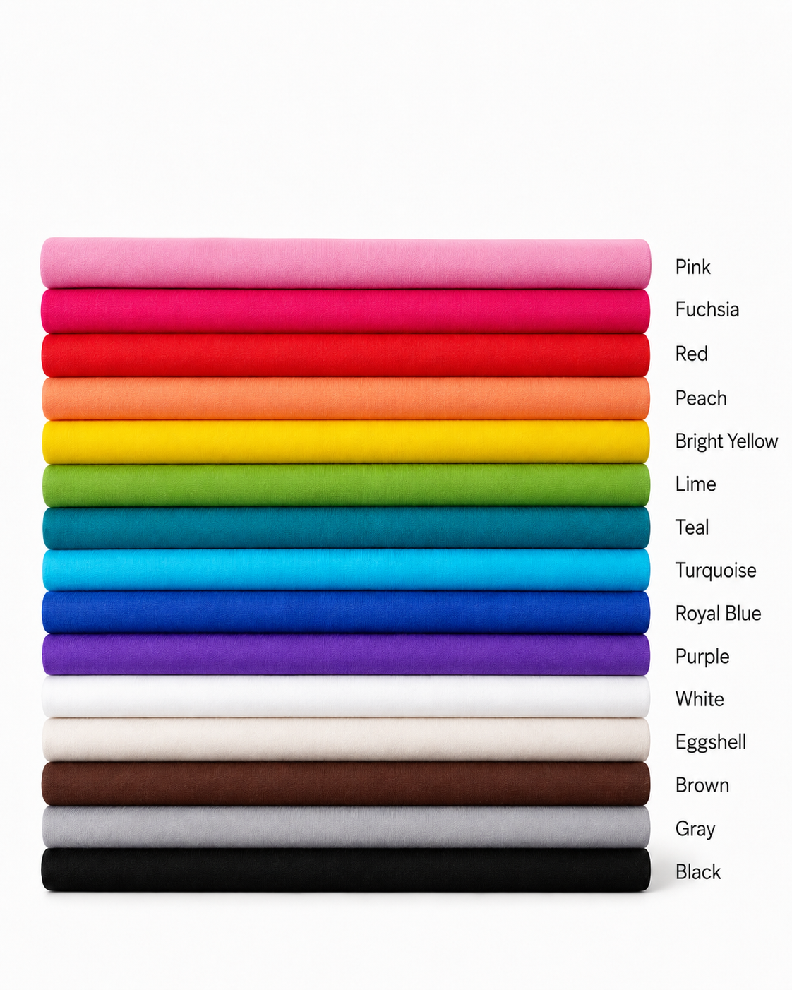 Solid Color Pareo No Tassel