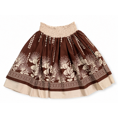 'Ohi'a Lehua Red Tribal Reversible Pa'u Skirt