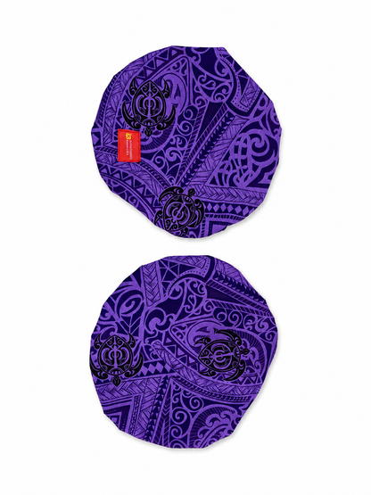 'Uli'uli Covers - Tribal Turtles Purple