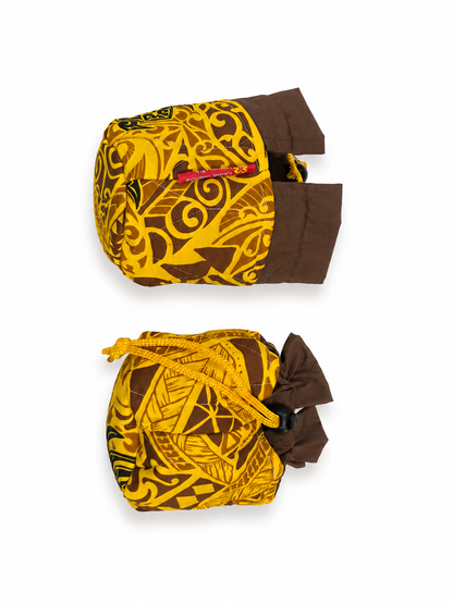 'Uli'uli Covers - Tribal Turtles Yellow