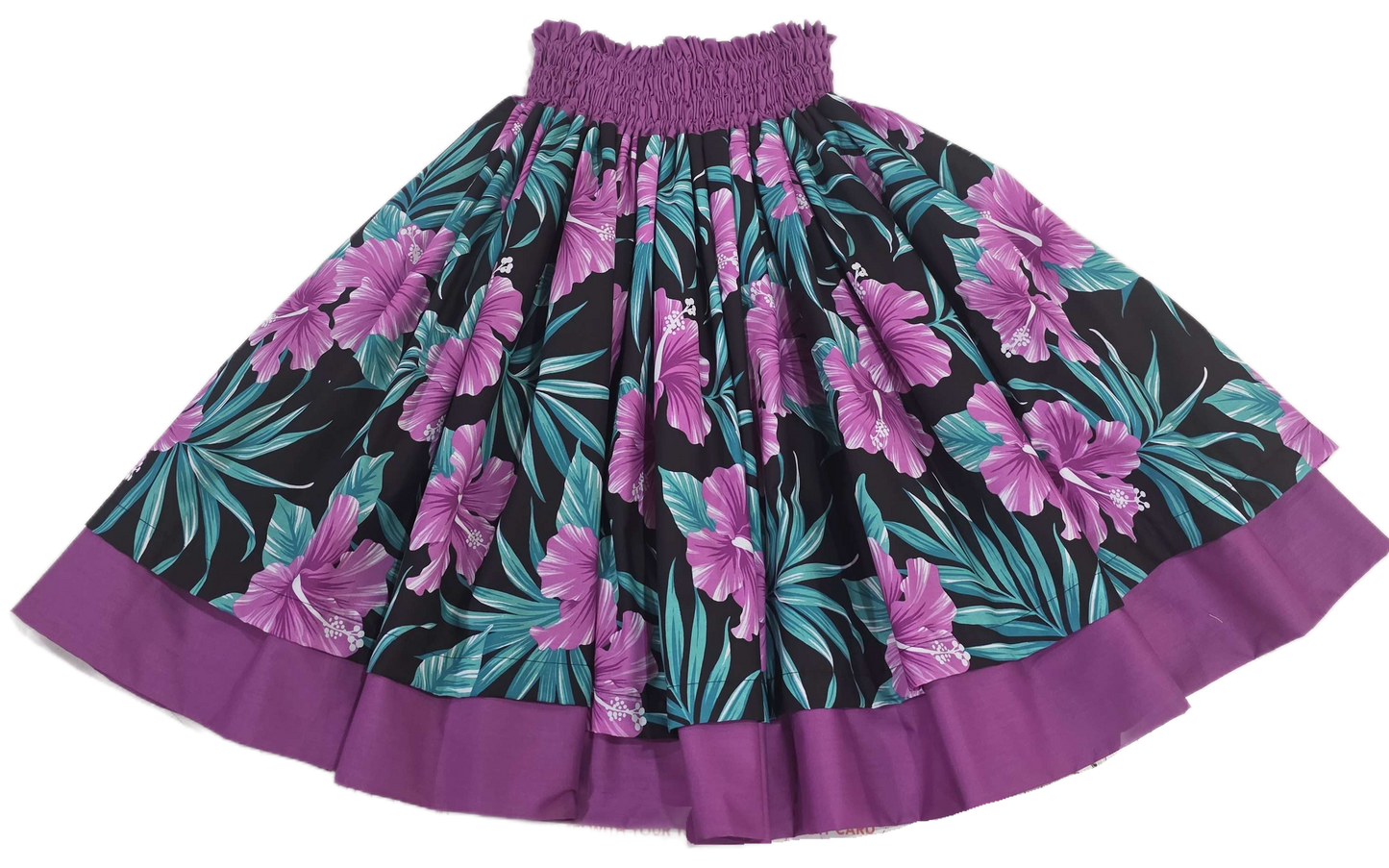 Purple Reversible Pa'u Skirt