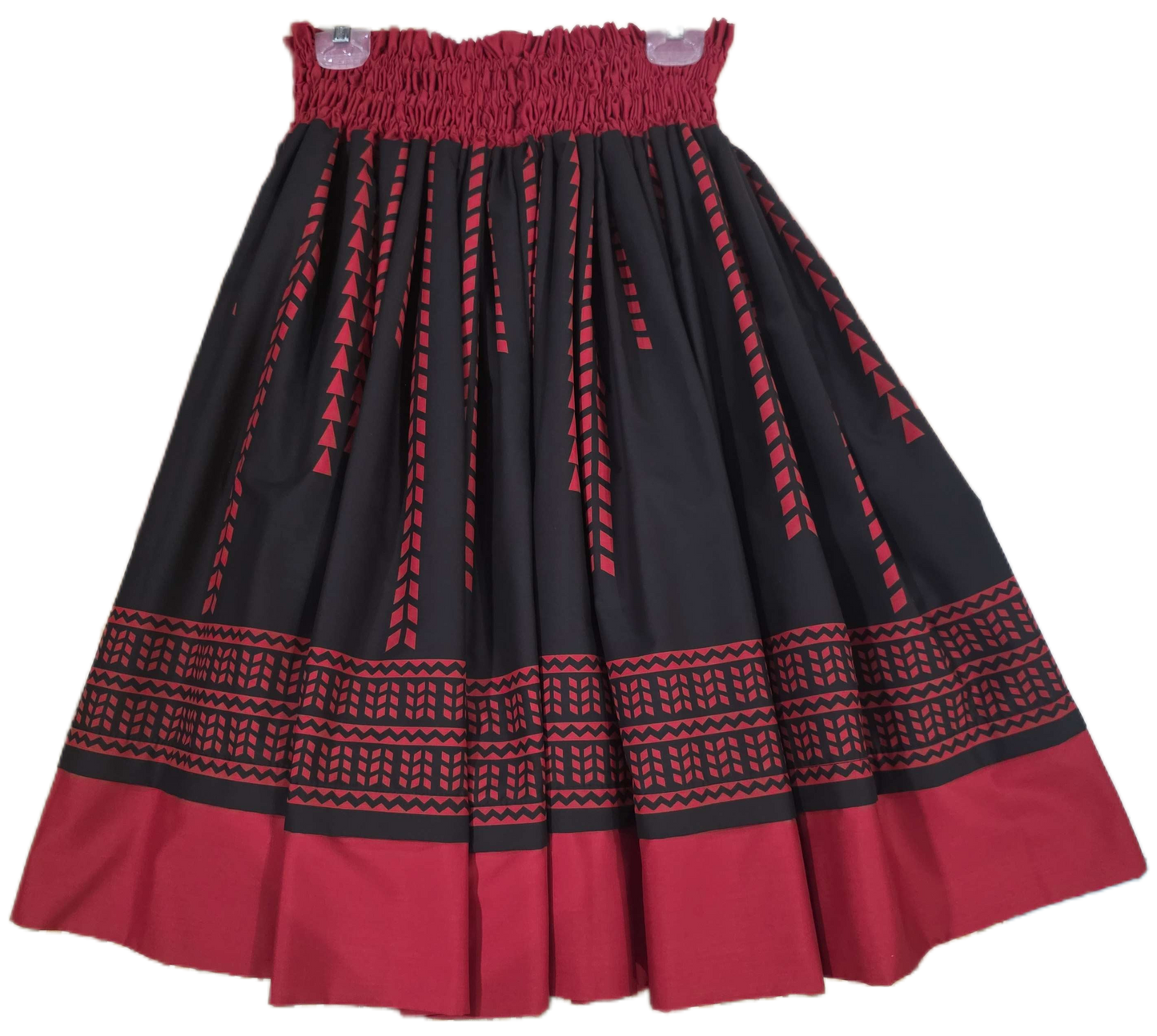 Red Reversible Pa'u Skirt