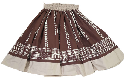 Tan Reversible Pa'u Skirt