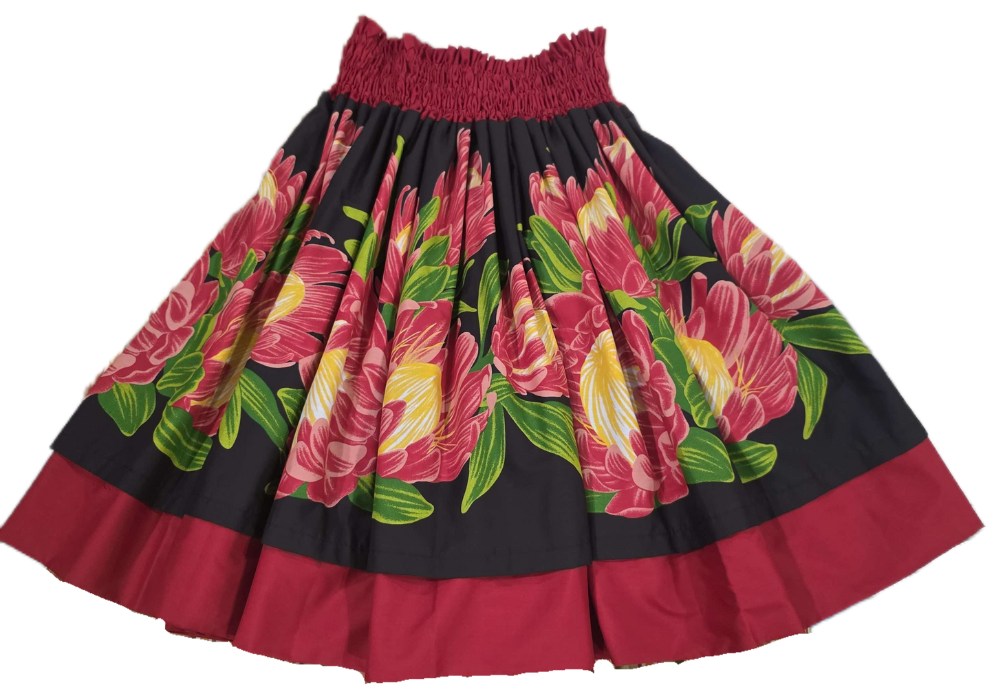 Red Reversible Pa'u Skirt