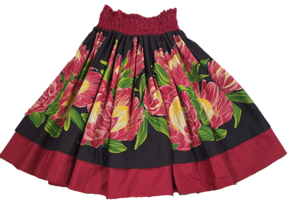 Red Reversible Pa'u Skirt