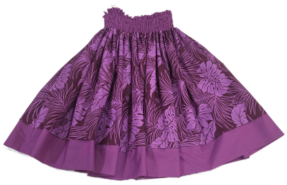 Purple Reversible Pa'u Skirt
