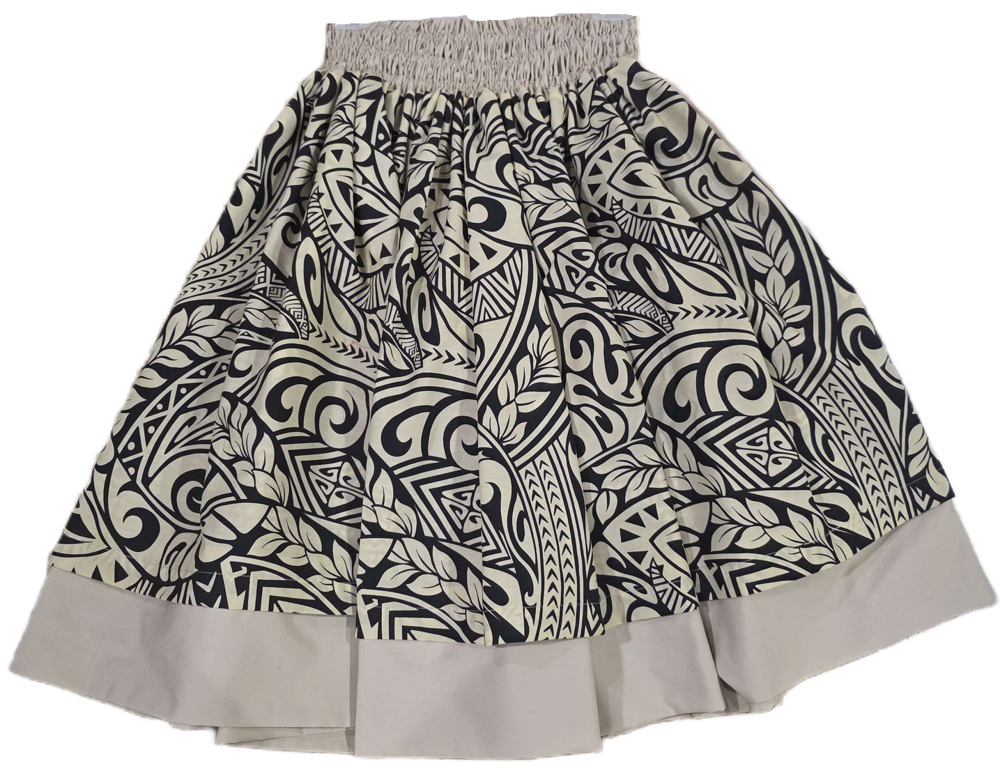 Tan Reversible Pa'u Skirt