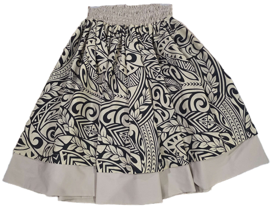 Tan Reversible Pa'u Skirt