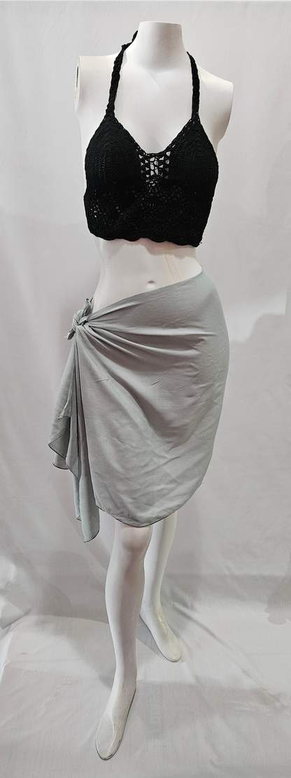 Solid Color Pareo No Tassel